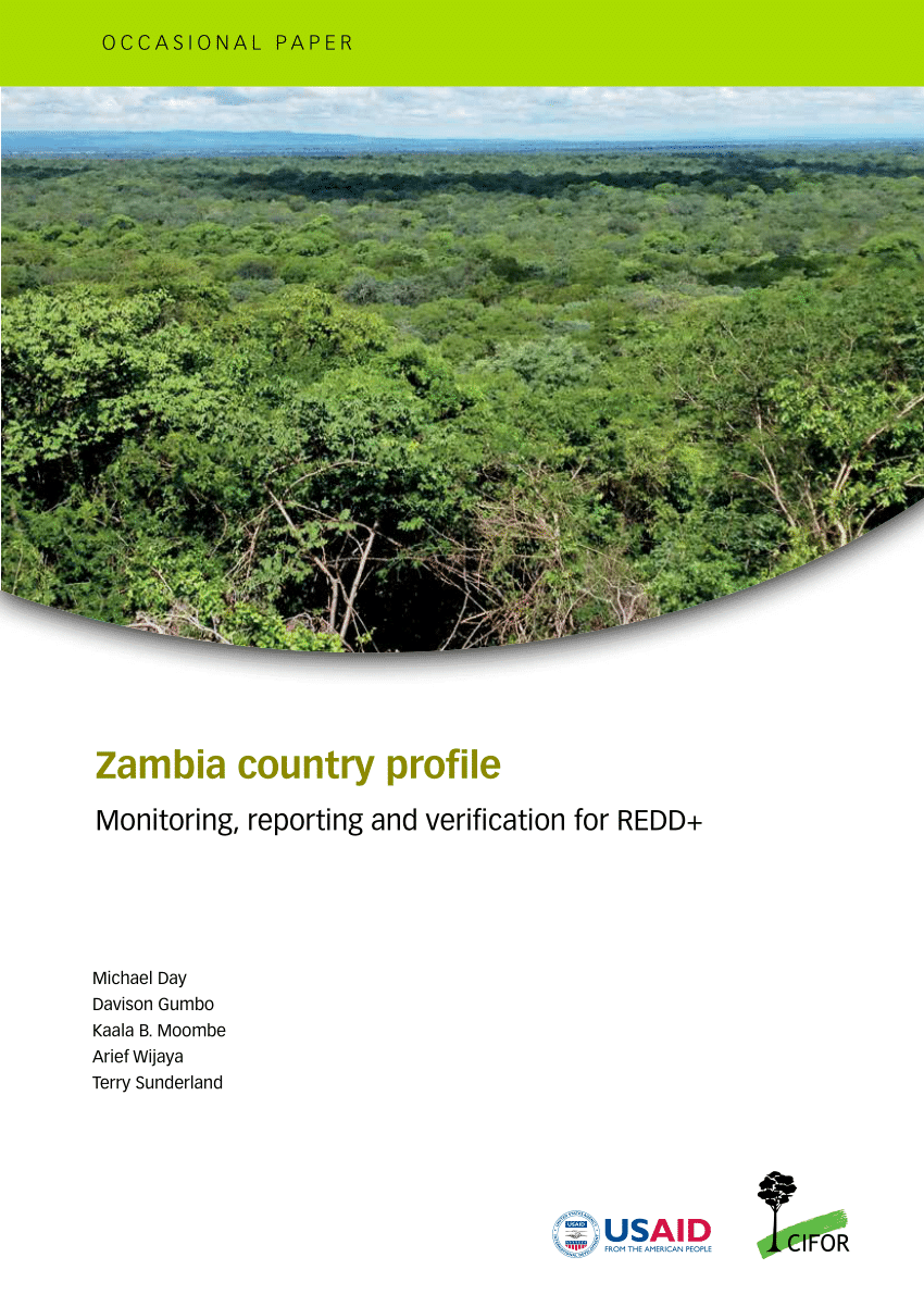 Pdf Zambia Country Profile Monitoring Reporting And Verification For