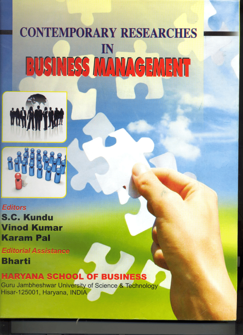 business management research articles