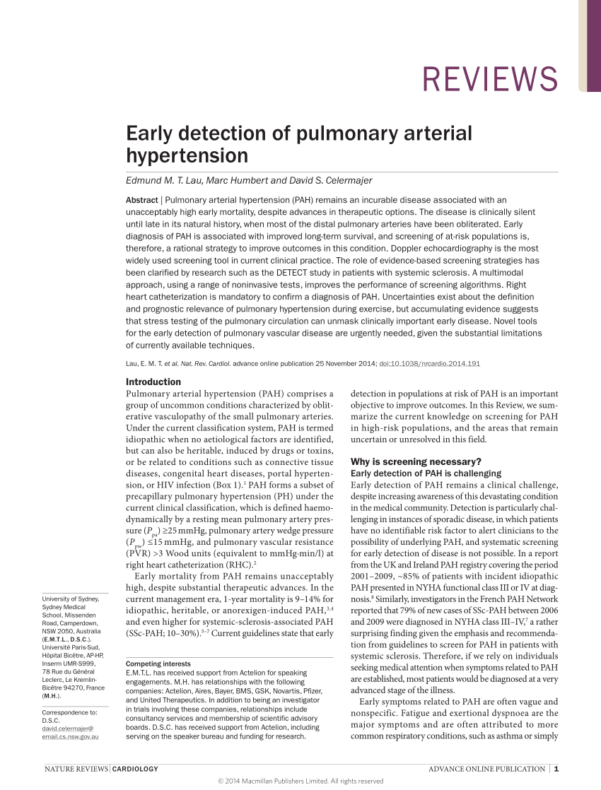 phd thesis on pulmonary arterial hypertension