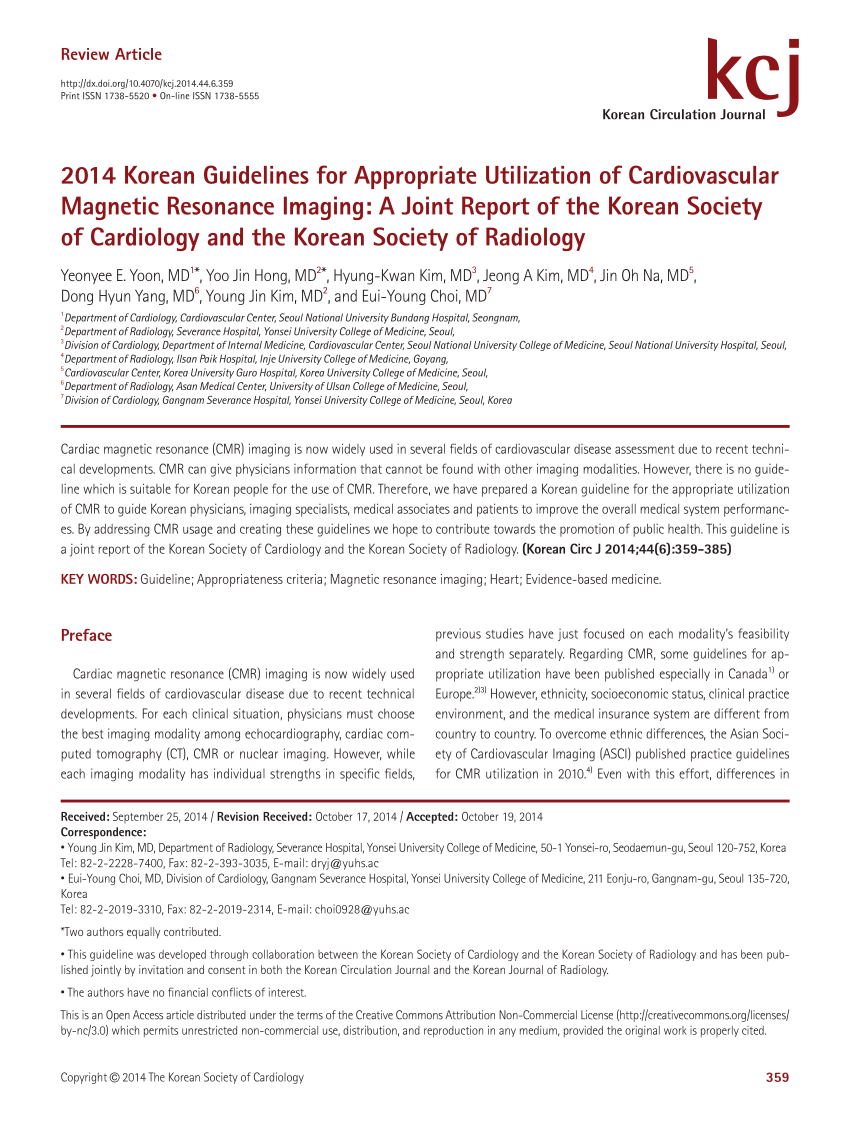 (PDF) 2014 Korean Guidelines for Appropriate Utilization of