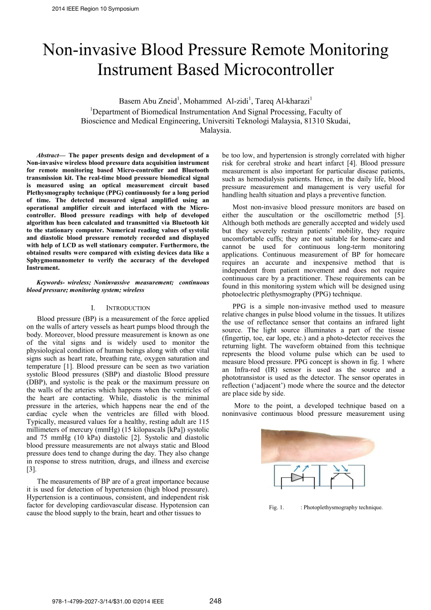 TESLA Smart Blood Pressure Monitor