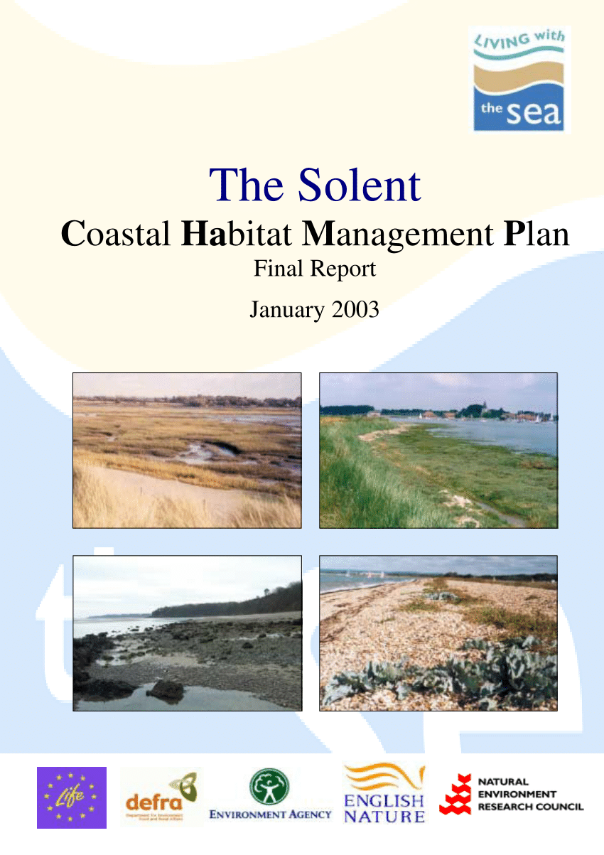 (PDF) The Solent Coastal Habitat Management Plan Final Report Vol 1