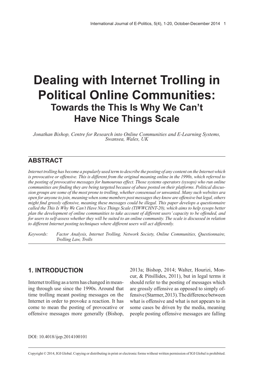 How trolls are born: The psychology of internet trolling and why