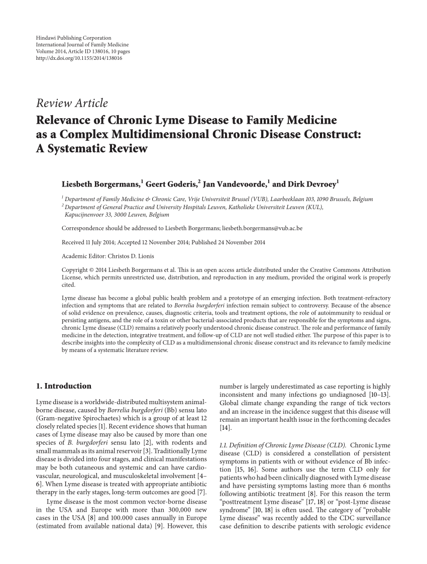 new england journal of medicine lyme disease