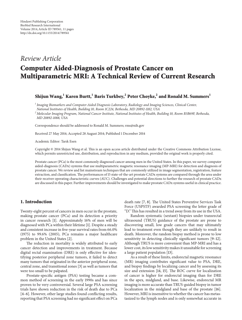diagnosis of prostate cancer pdf prosztata psa gyorsteszt