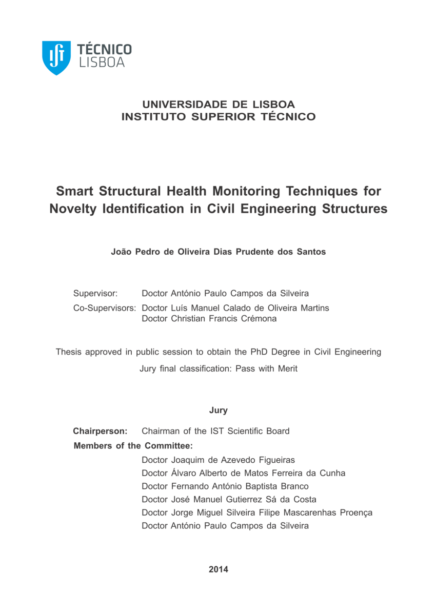 health monitoring thesis