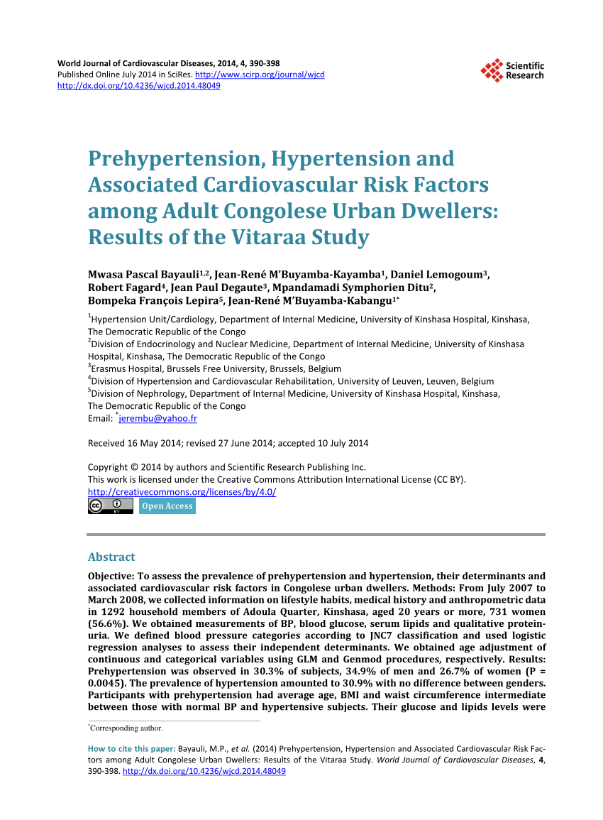 world journal of hypertension