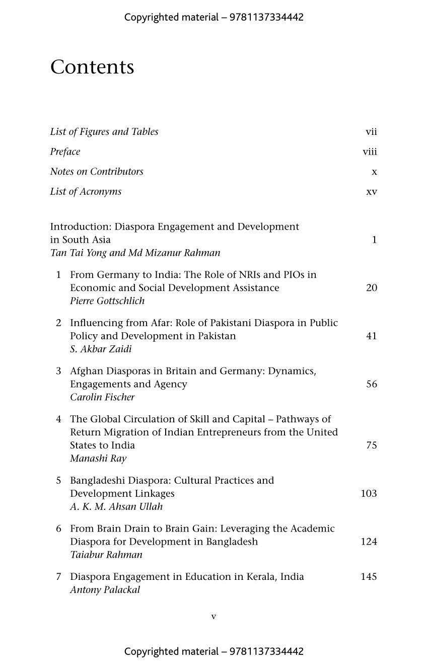 (PDF) Diaspora Engagement and Development in South Asia - Introduction