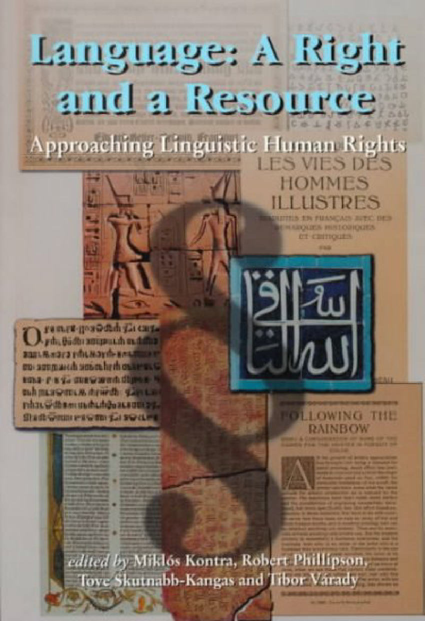 PDF) Language: A Right and a Approaching Linguistic Human Rights