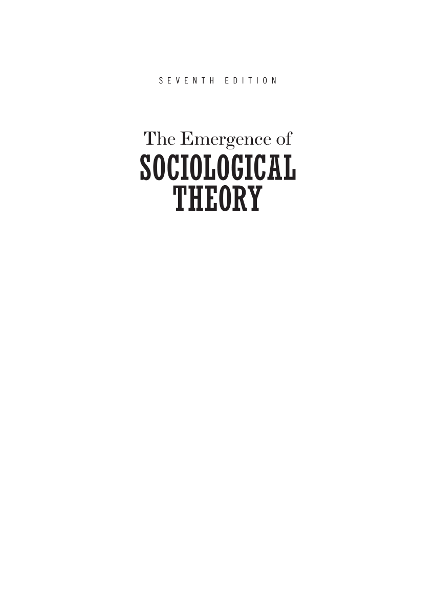 coser masters of sociological thought pdf