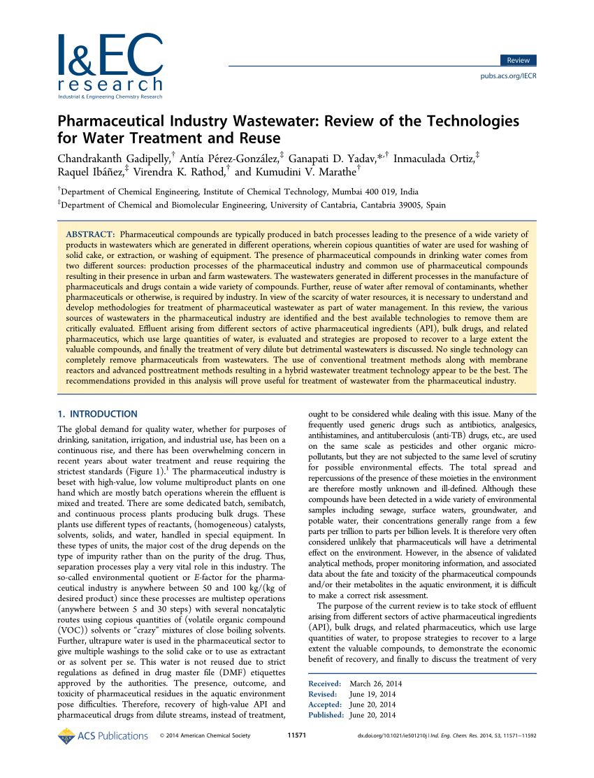 research proposal on wastewater treatment