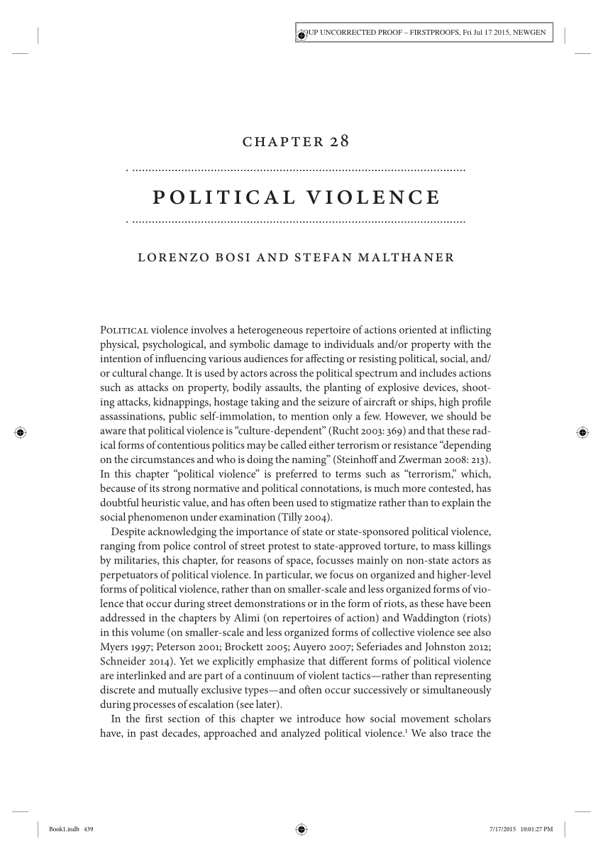 essay on electoral violence
