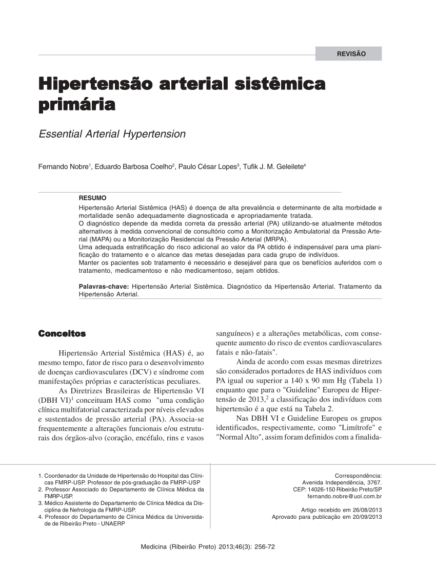 PDF) Atividade areróbica reduz a pressão arterial em hipertensão resistente.