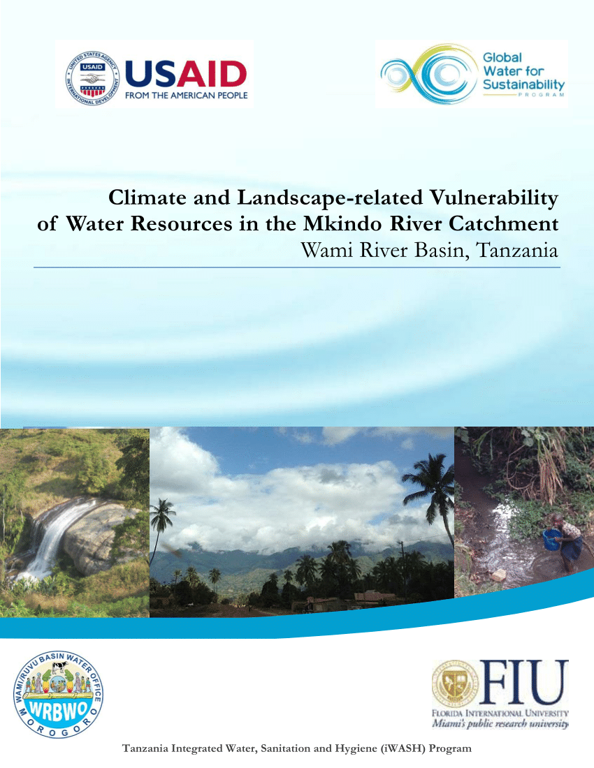 PDF) Climate and Landscape-related Vulnerability of Water ...