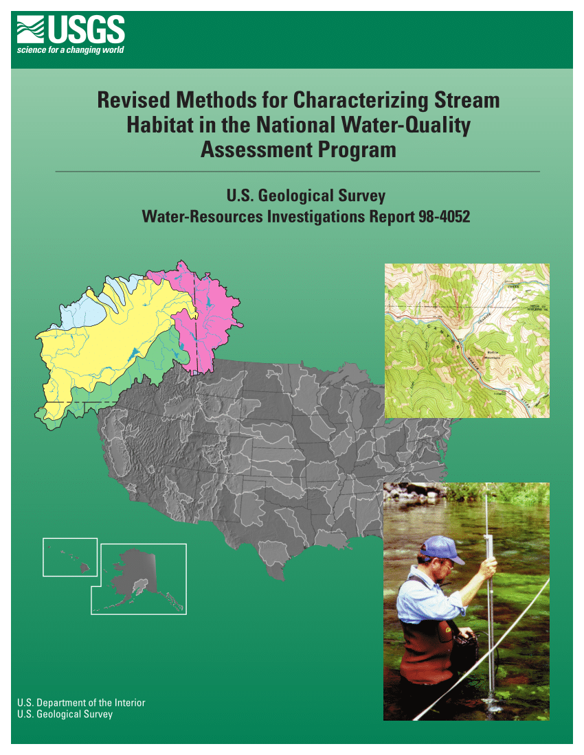 Macrohabitat characteristics of stream sites by season. Mean