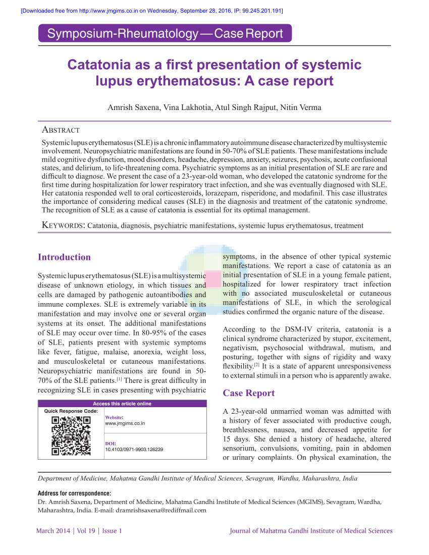 lorazepam and lupus erythematosus