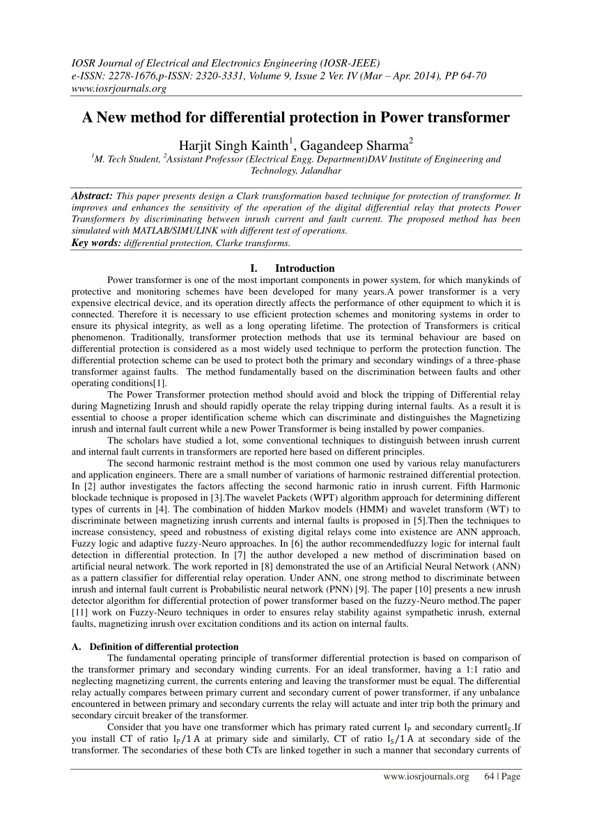 thesis on transformer pdf