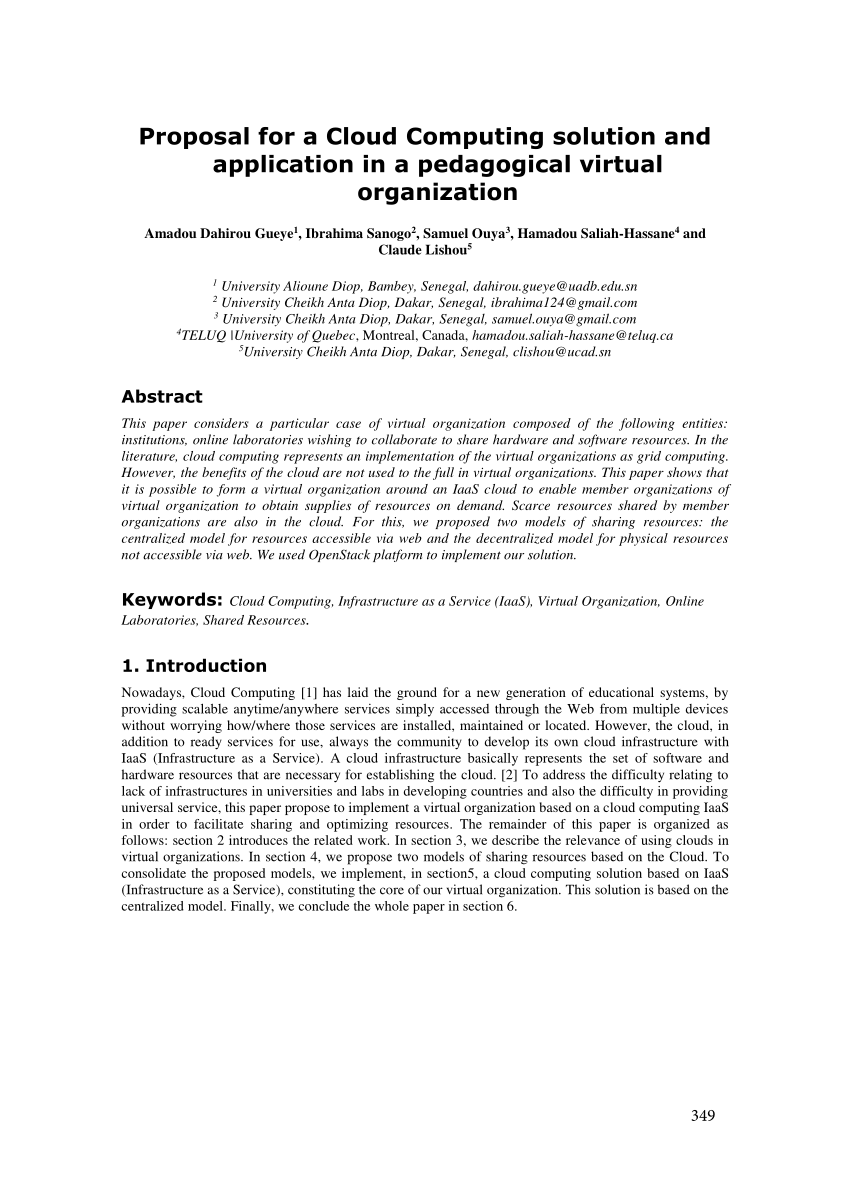 research proposal for cloud computing