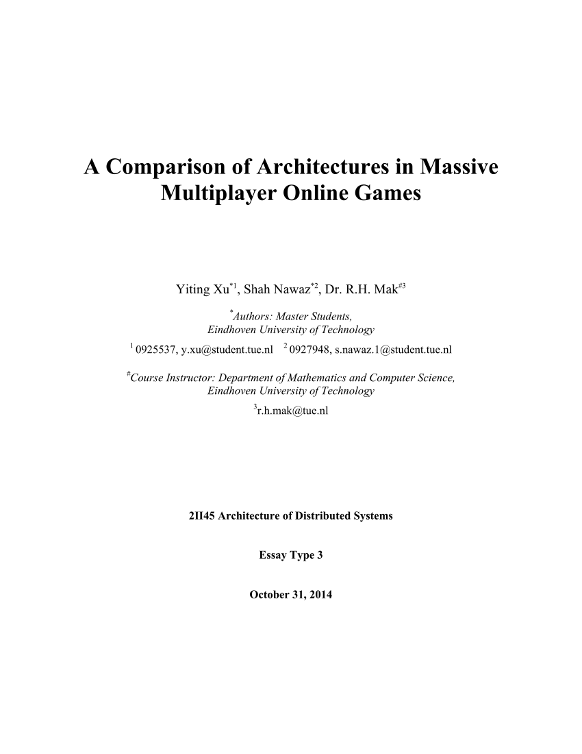 An Overview of Networking Infrastructure for Massively Multiplayer Online  Games