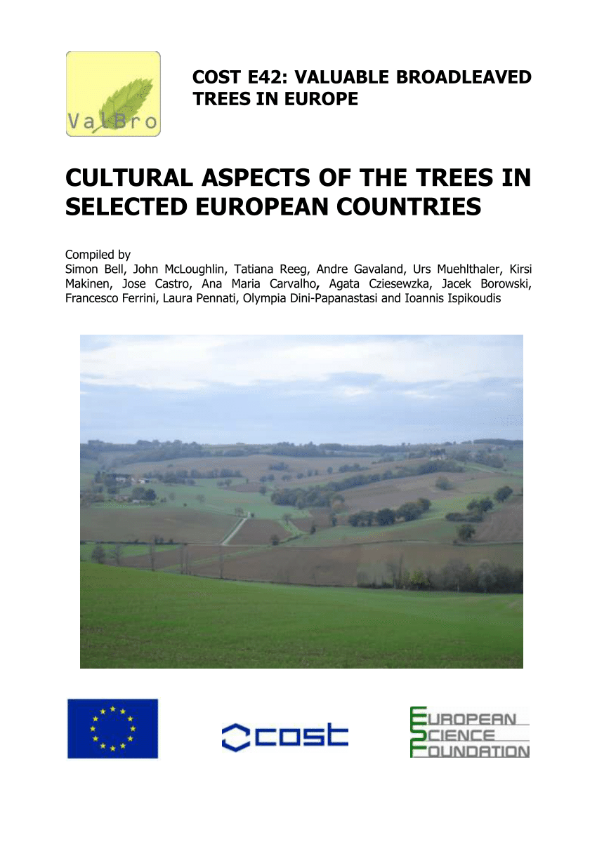 Pdf Cultural Aspects Of The Trees In Selected European Countries