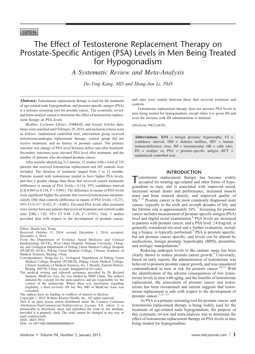 prostatitis and testosterone injections a prosztata adenoma kórtörténete