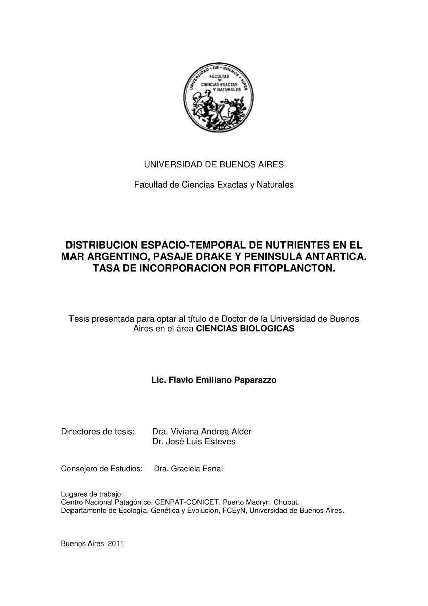 master's thesis in spanish