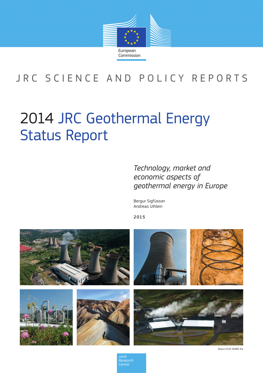PDF) 2014 JRC Geothermal Energy Status Report