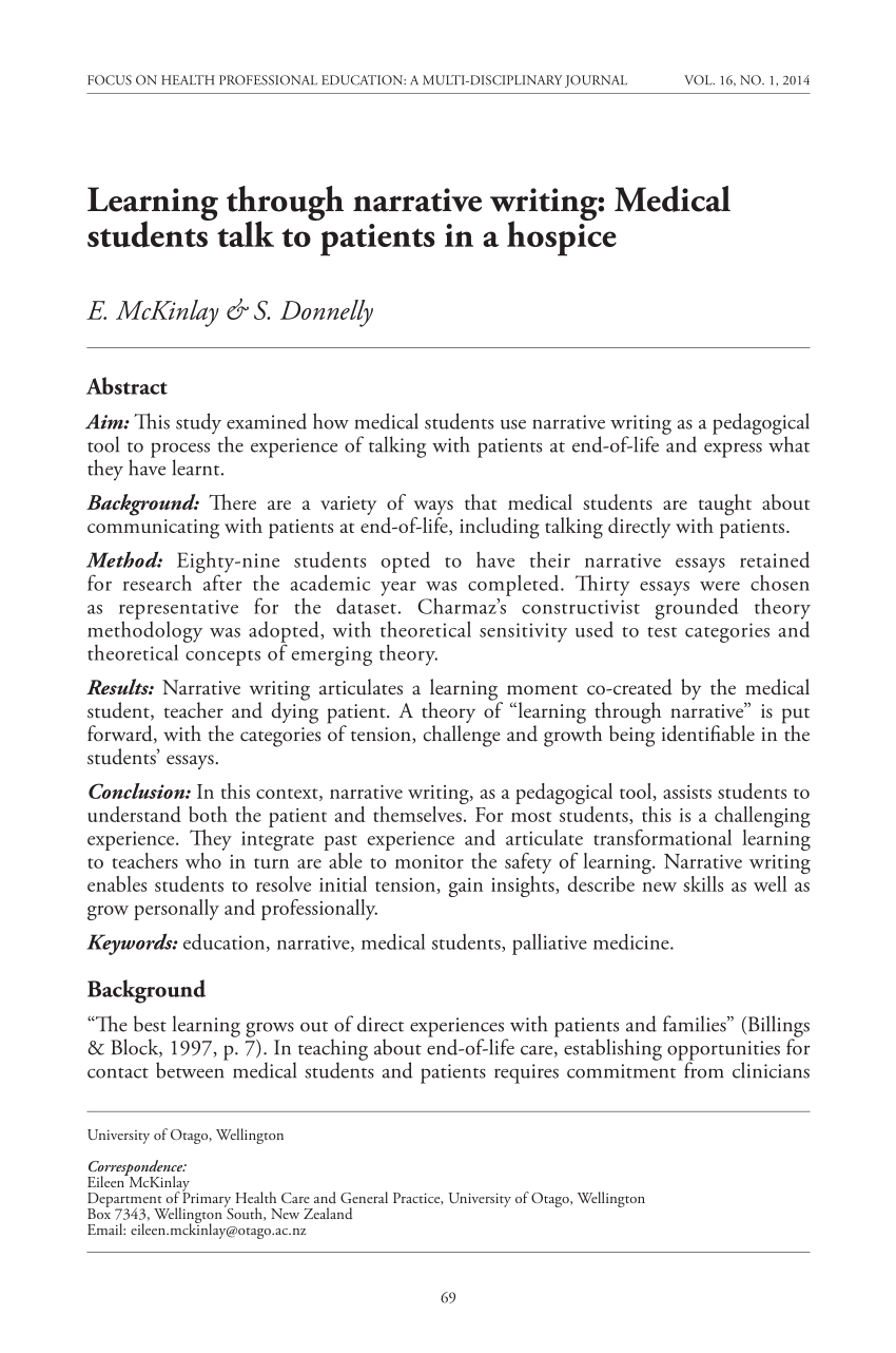 How is a narrative clinical 2025 note written