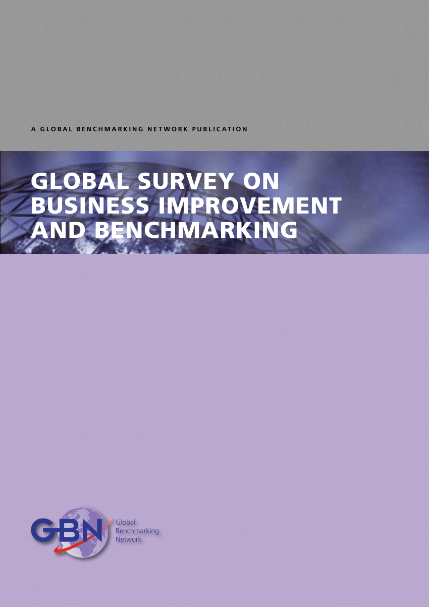 Pdf Gbn Survey Results Business Improvement And Benchmarking