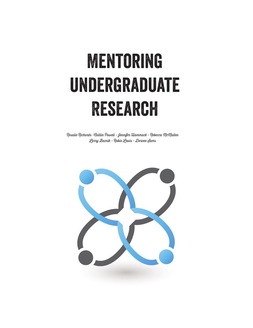 Udvalg ækvator Forfatning PDF) Handbook of Mentoring Undergraduate Research
