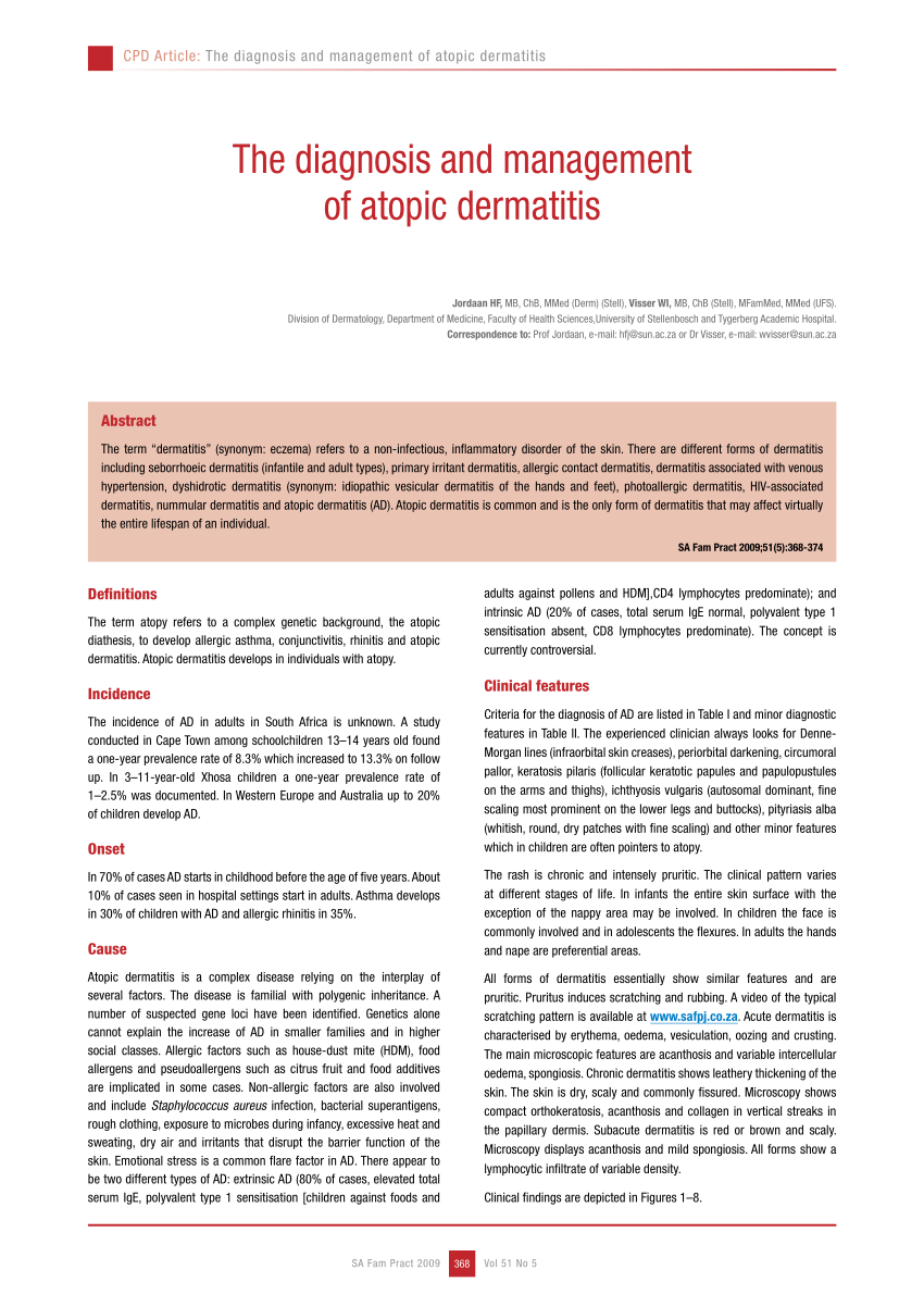 atopic dermatitis article pdf)