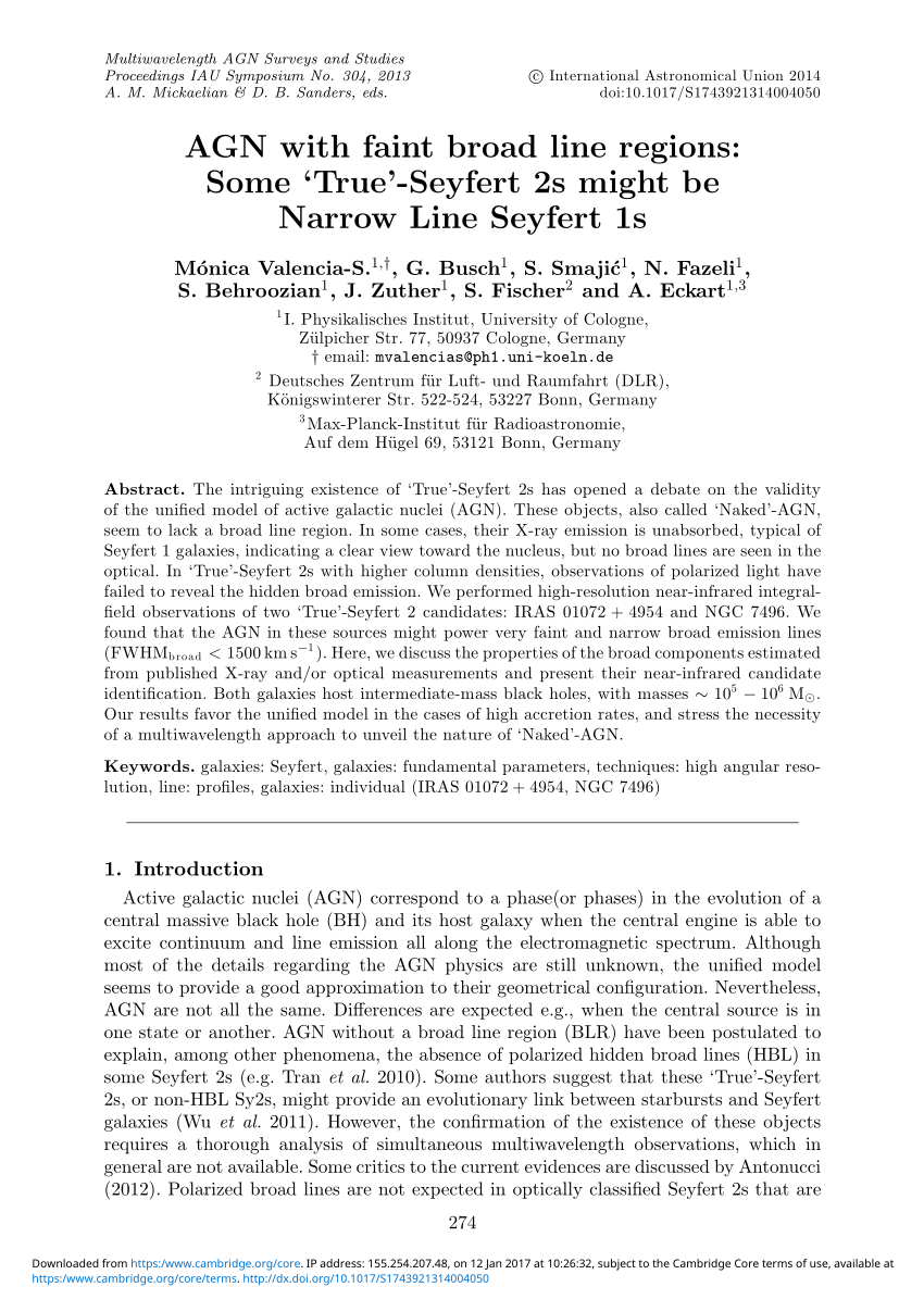 (PDF) AGN with faint broad line regions: Some True 