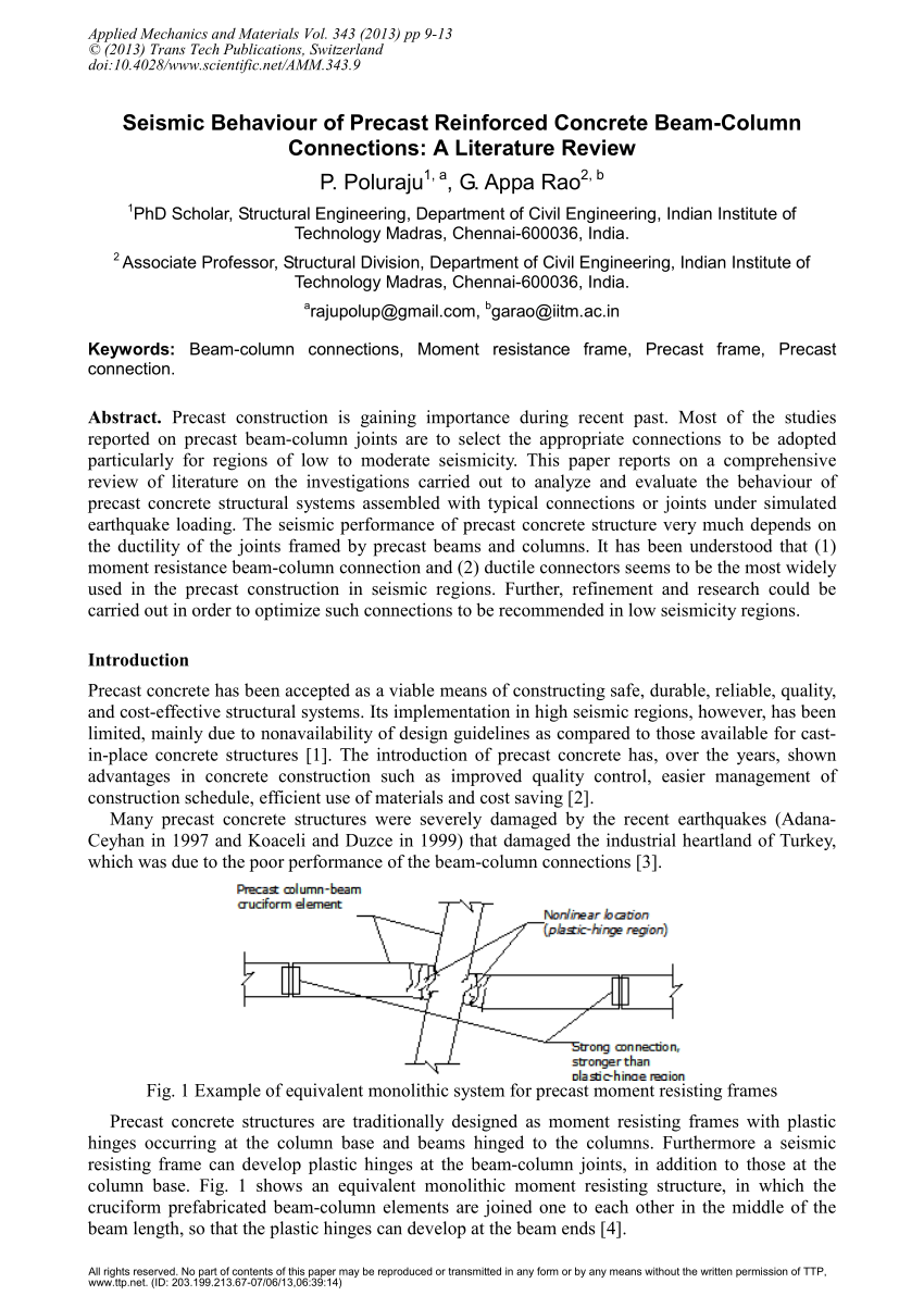 beam theory literature review