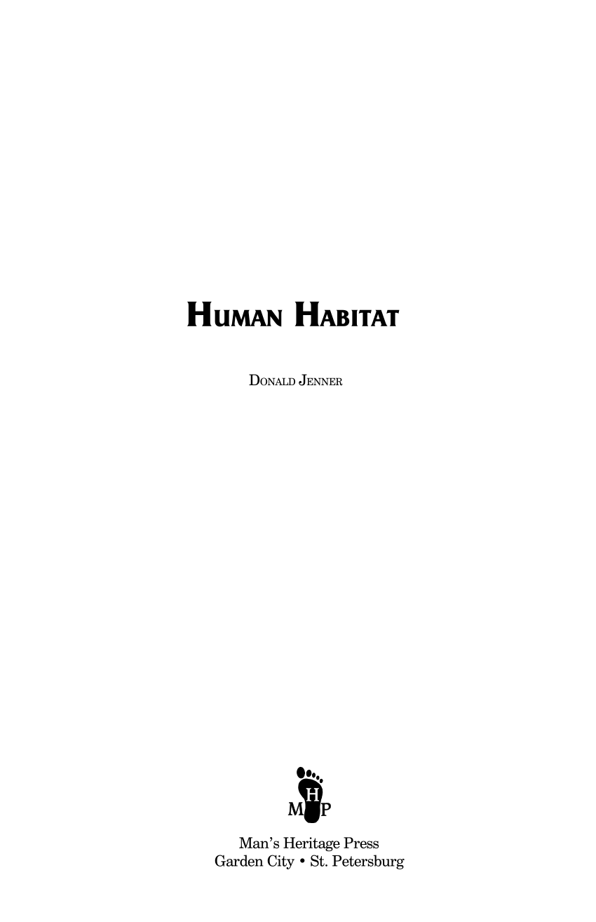Pdf Human Habitat