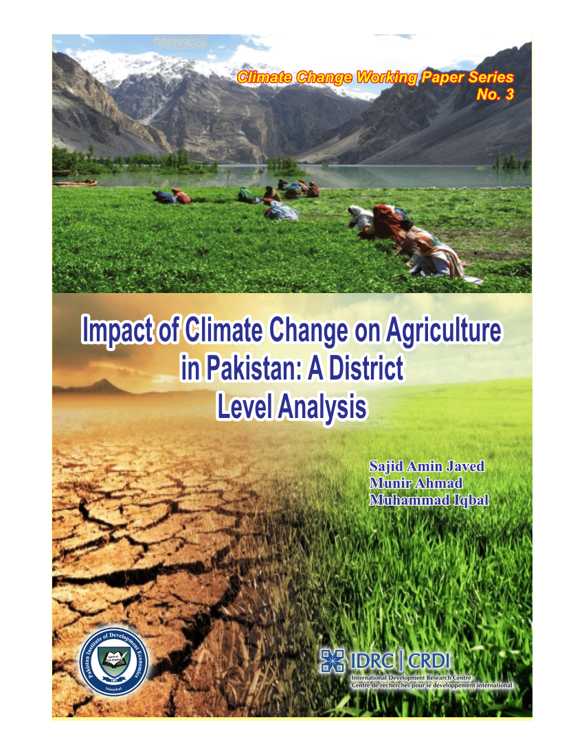 research paper on agriculture in pakistan