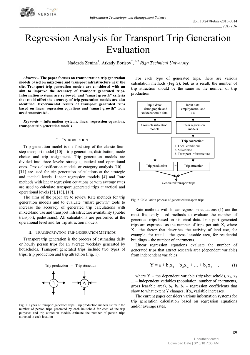 trip generation example problems pdf