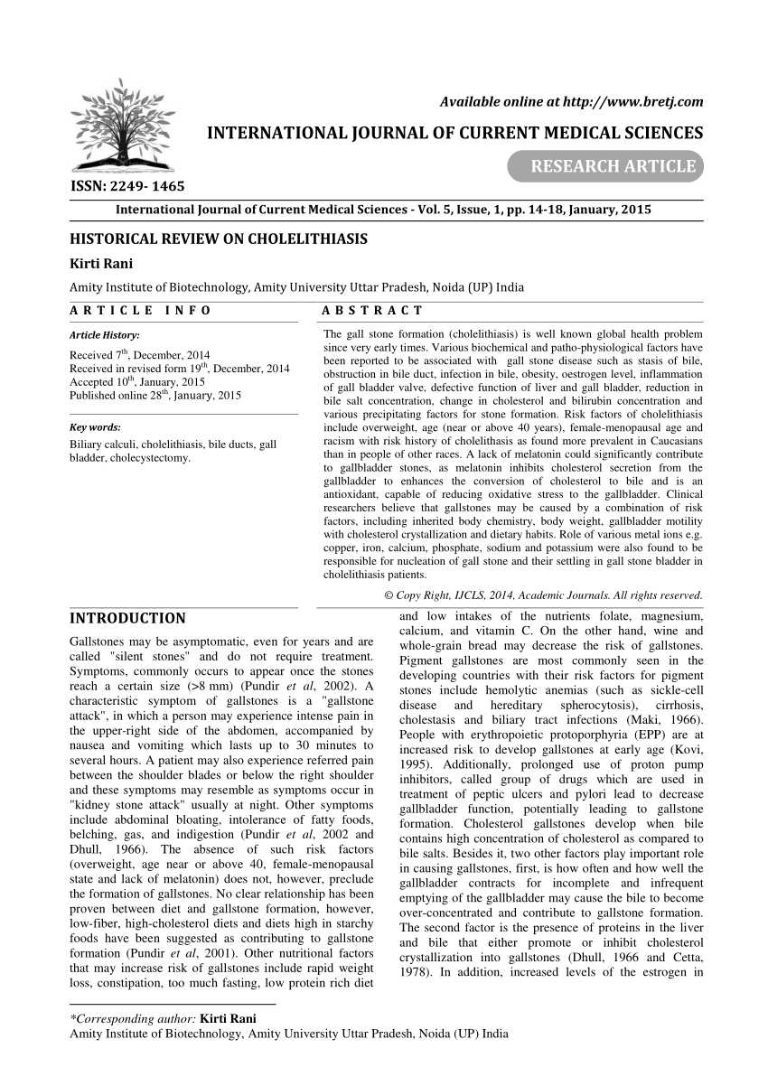 Cholelithiasis Icd 10