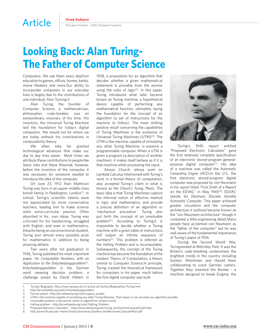 Alan Turing: How His Universal Machine Became a Musical Instrument