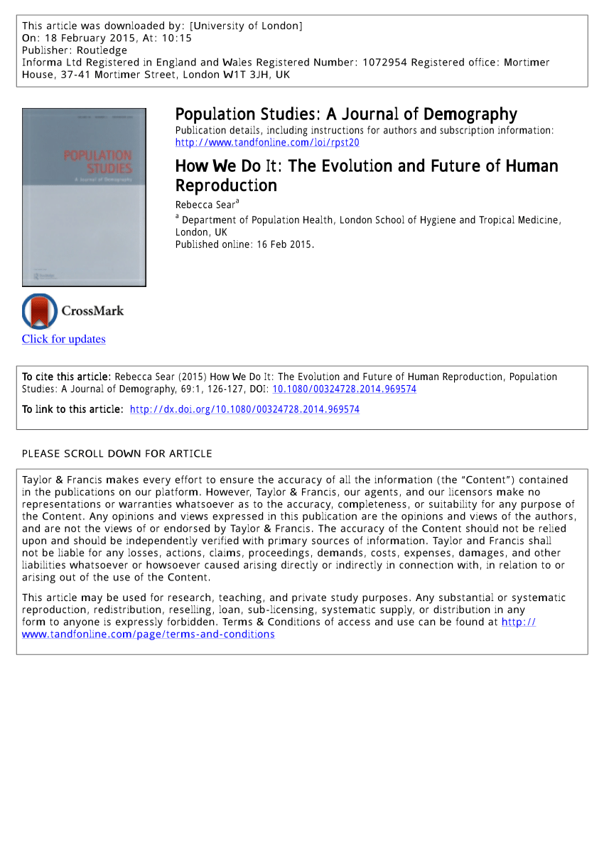 Pdf How We Do It The Evolution And Future Of Human