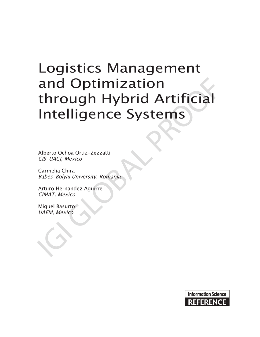 PDF Logistic Management and Optimization through Hybrid