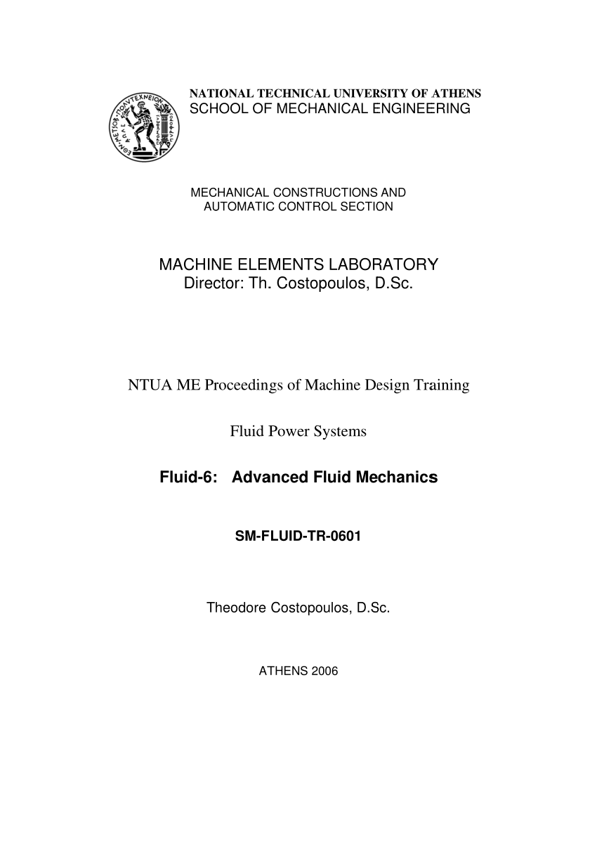 fluid mechanics thesis pdf