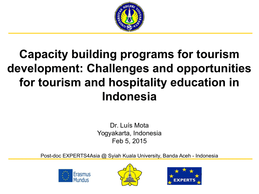 capacity building in tourism development