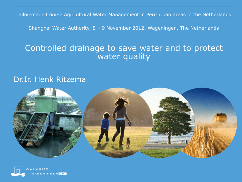 Controlled Drainage – An Important Practice to Protect Water