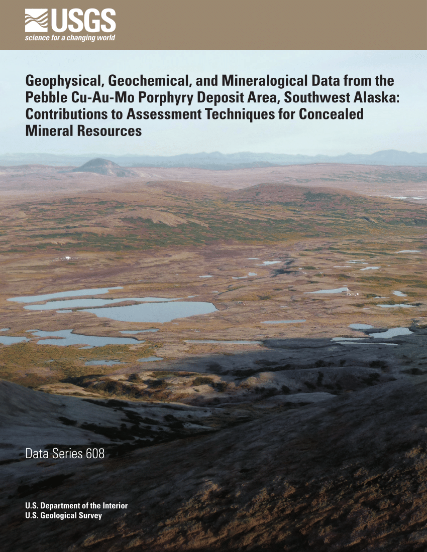 (PDF) Geophysical and geochemical data from the area of the Pebble Cu ...