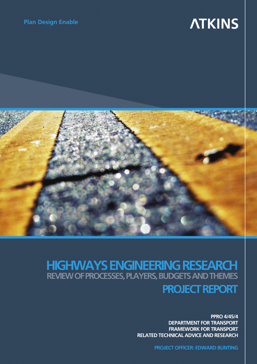 research papers on highway engineering