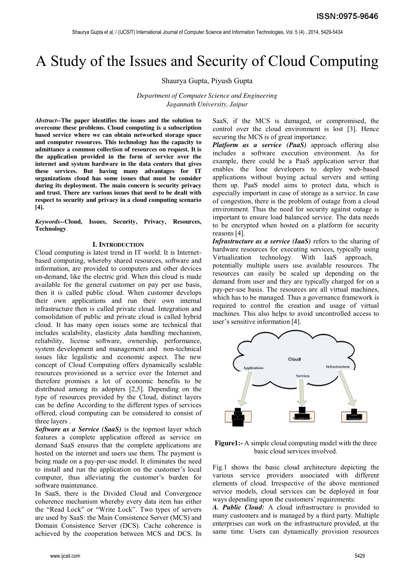 research papers on cloud computing security