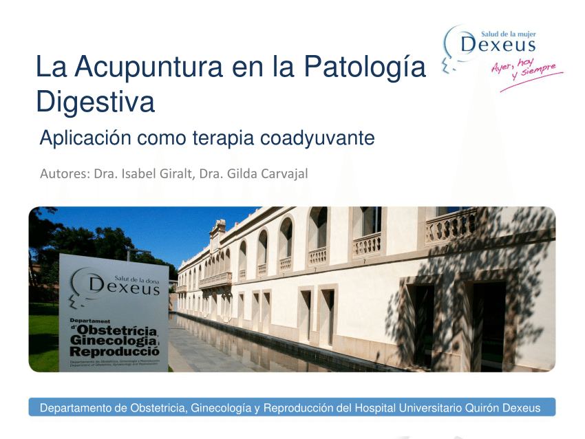 Pdf La Acupuntura En La Patologia Digestiva Como Terapia Coadyuvante