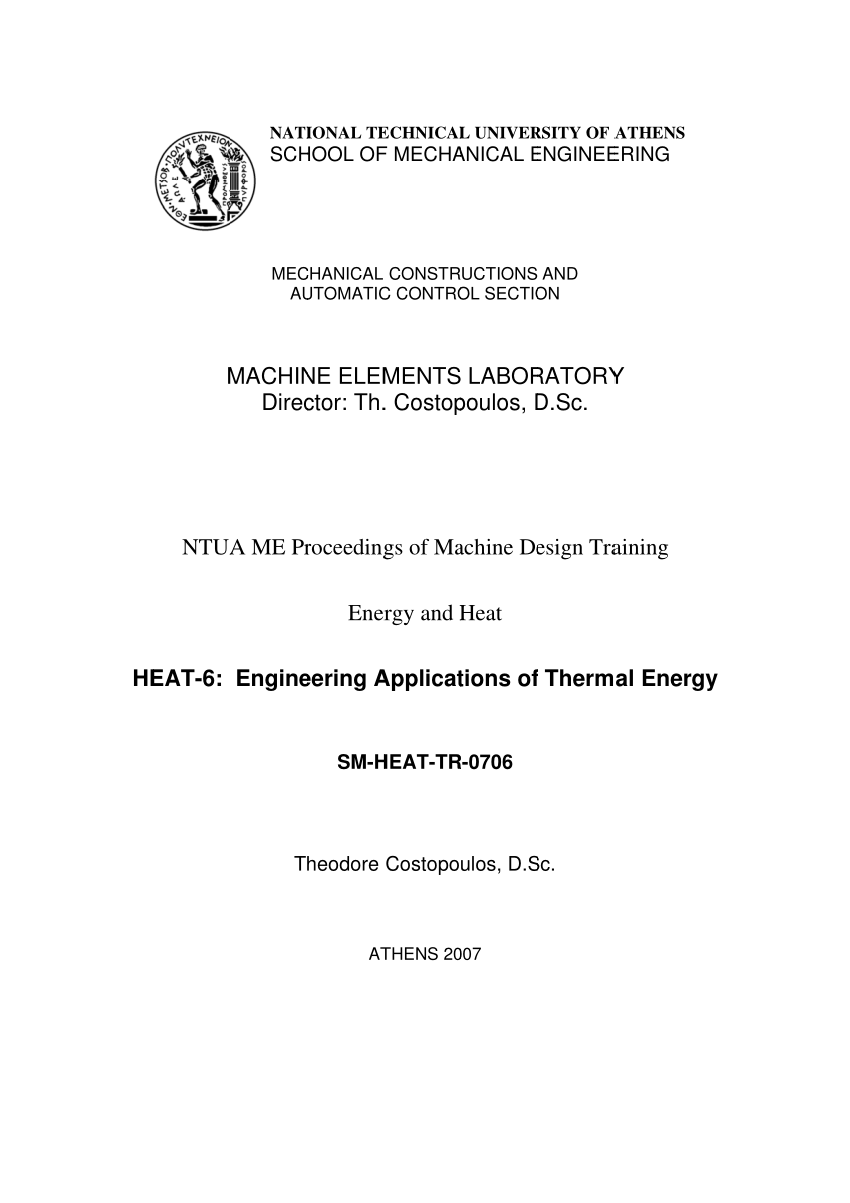 thermal engineering thesis topics