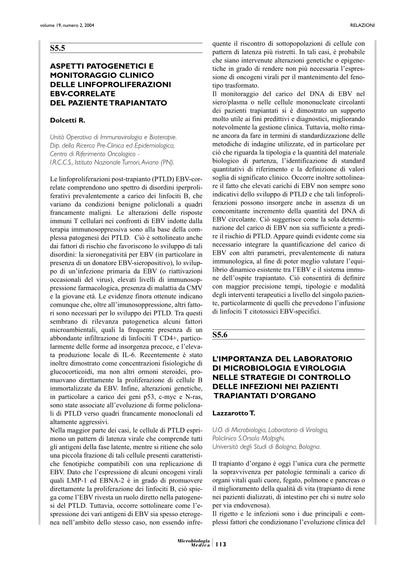 Pdf Limportanza Del Laboratorio Di Microbiologia E