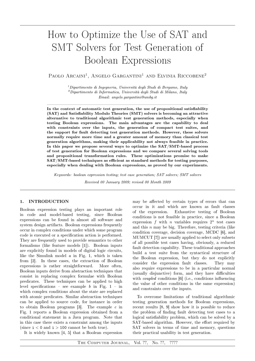 Pdf Generating Minimal Fault Detecting Test Suites For